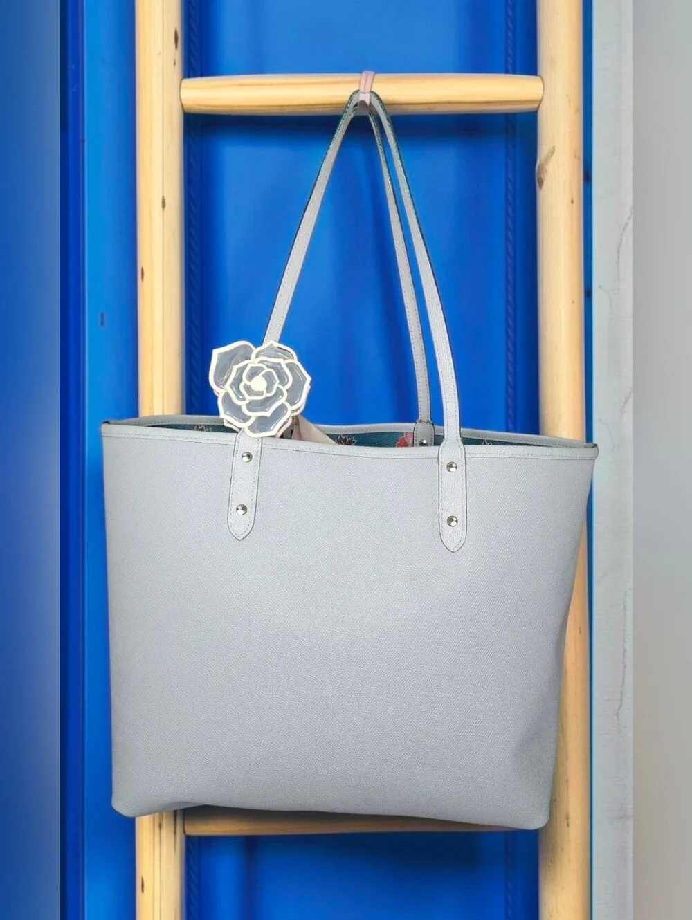Coach Reversible City Tote Style Number F12176 - Picture 12 of 15